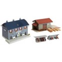 Maquette Coffret Gare de Moiranval, Epoque 2