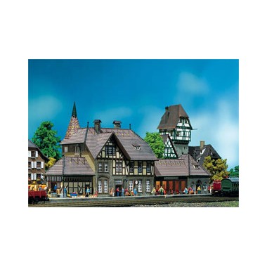 Maquette Gare de Schwarzburg, Epoque 1