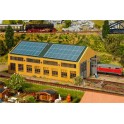 Maquette Remise a locomotives modernes, Epoque 5
