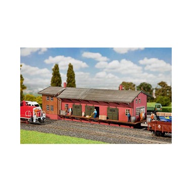 Maquette Gare de marchandises, Epoque 2