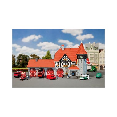 Maquette Caserne de pompiers, Epoque I