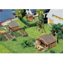Maquette Pavillons de jardin, Epoque 4
