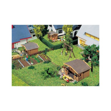 Maquette Pavillons de jardin, Epoque 4