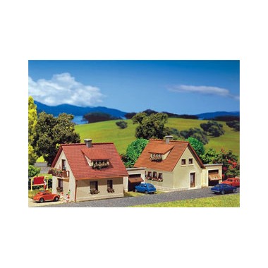 Maquette Maisons individuelles, Epoque 3
