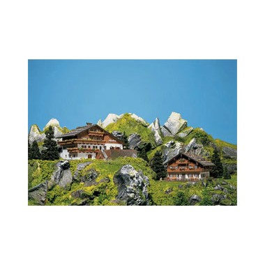 Maquette Auberge des Alpes, Epoque 2