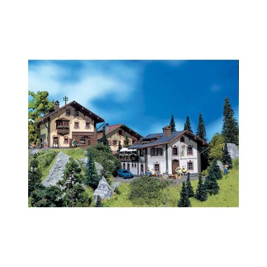 Maquette Pension Edelweiss, Epoque 2