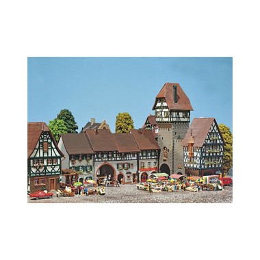 Maquette Porte de ville, Epoque 1