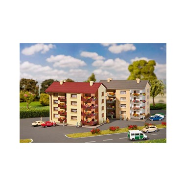 Maquette Blocs d’habitation, Epoque III