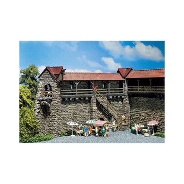 Maquette Tours-remparts, Epoque 1
