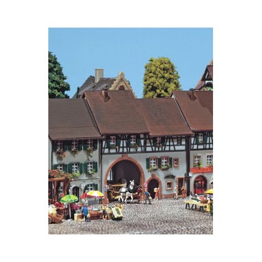 Maquette Maison de ville Schwabentor, Epoque 2