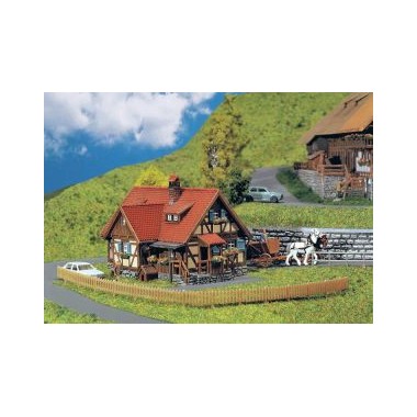 Maquette Maison rurale à pans de bois, Modèles entièrement monté, Epoque 2
