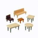 Tables, chaises et Bancs, Epoque 3