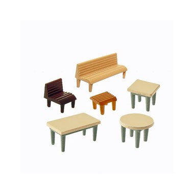 Tables, chaises et Bancs, Epoque 3
