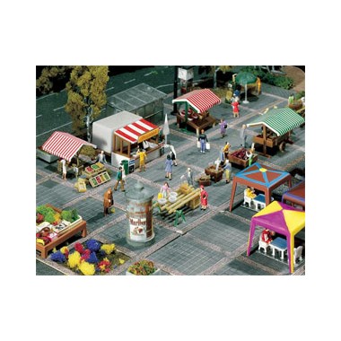 Maquette Marché, Epoque 3