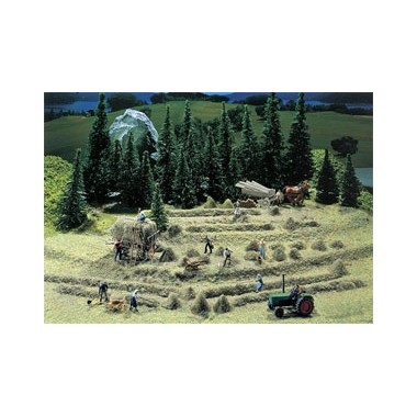 Maquette Récolte des foins, Epoque 4
