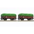 Coffret de deux wagons de marchandises de la DSB, Epoque 3