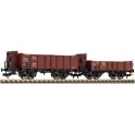 Wagons de marchandises du Reich en Alsace Lorraine, kit de 2, Epoque 1