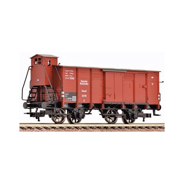 Wagon de marchandises couvert avec guérite de frein DRG, Epoque 2