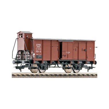 Wagon de marchandises couvert avec guérite de frein type G10, CFR, Ep.2