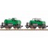 Coffret de deux Wagons Citernes 'BP." DSB, Epoque 3