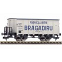 Wagon réfrigérant de la brasserie roumaine "BRAGADIRU", CFR, Epoque 2
