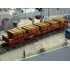 Wagon plate-forme + chargement bois SNCF Epoque 5