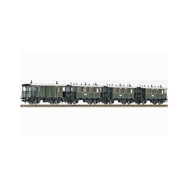 Train Lokalbahn en 4 wagons des chemins de fer royaux bavarois, Ep.1