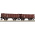 Wagons de marchandises découverts, type Om, de la DSB, kit de 2, Epoque 3