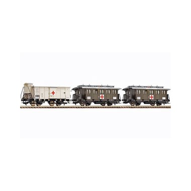 Coffret de train sanitaire, Epoque 1