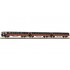 Coffret de trois wagons Transport de traverses de la DR, Epoque 4