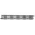 Rail droit HO "Modele" Fleischmann longueur 204 mm