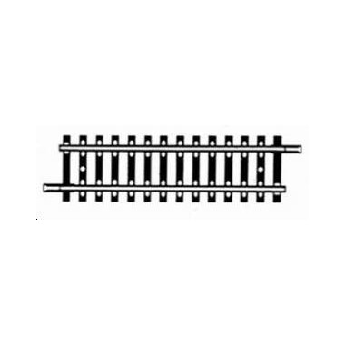 Rail droit HO "Modele" Fleischmann longueur 102 mm Rail droit HO "Modele" Fleischmann longueur 102 mm