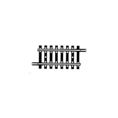 Rail droit HO "Modele" Fleischmann longueur 55 mm Rail droit HO "Modele" Fleischmann longueur 55 mm