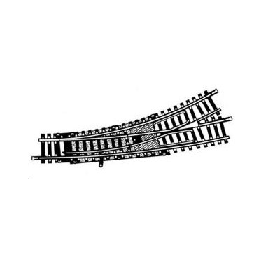 Aiguillage gauche courbe "Modele" Fleischmann, manuel Aiguillage gauche courbe "Modele" Fleischmann, manuel