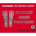 Kit de rails B "Gare" HO "Modele" Fleischmann