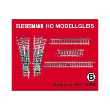 Kit de rails B "Gare" HO "Modele" Fleischmann Kit de rails B "Gare" HO "Modele" Fleischmann