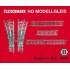 Kit de rails B "Gare" HO "Modele" Fleischmann