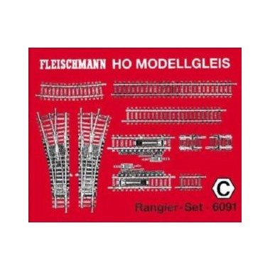 Kit de rails C "Triage" HO "Modele" Fleischmann Kit de rails C "Triage" HO "Modele" Fleischmann