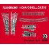 Kit de rails D "Parallèle" HO "Modele" Fleischmann