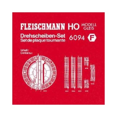 Kit pont tournant HO "Modele" Fleischmann 165 mm, manuel Kit pont tournant HO "Modele" Fleischmann 165 mm, manuel
