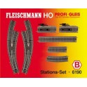 Kit de rails B HO "Profi" Fleischmann