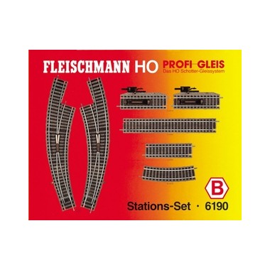 Kit de rails B HO "Profi" Fleischmann