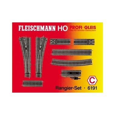 Kit de rails C HO "Profi" Fleischmann