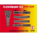 Kit de rails E HO "Profi" Fleischmann