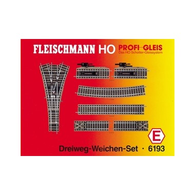 Kit de rails E HO "Profi" Fleischmann