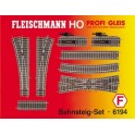 Kit de rails F HO "Profi" Fleischmann