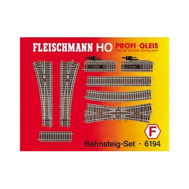 Kit de rails F HO "Profi" Fleischmann