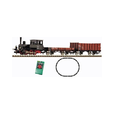 Coffret de départ Train de marchandise avec locomotive-tender avec son