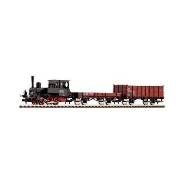 Coffret de départ Train de marchandise avec locomotive-tender 