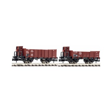 Wagons de marchandises du Reich en Alsace Lorraine, kit de 2, Epoque 1